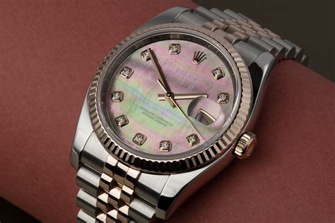 black mother of pearl rolex datejust|rolex datejust 36 with diamonds.